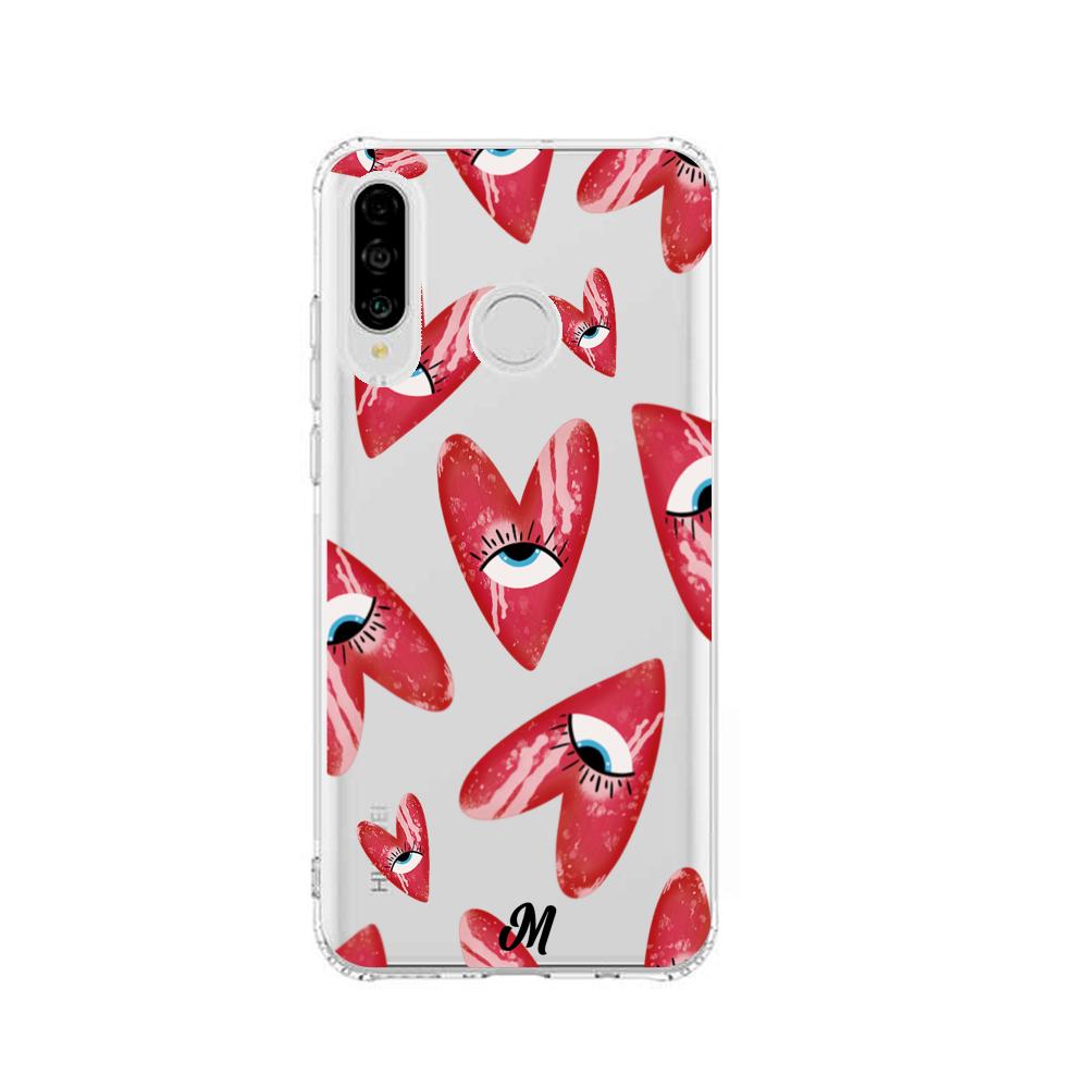 Case para Huawei P30 lite Corazón Triste - Mandala Cases