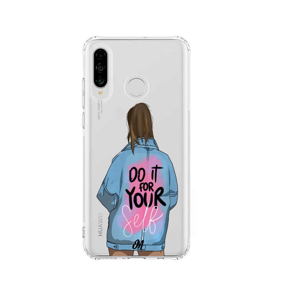 Case para Huawei P30 lite Do It For Yourself - Mandala Cases