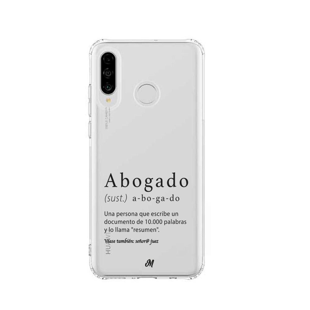 Case para Huawei P30 lite Abogado - Mandala Cases