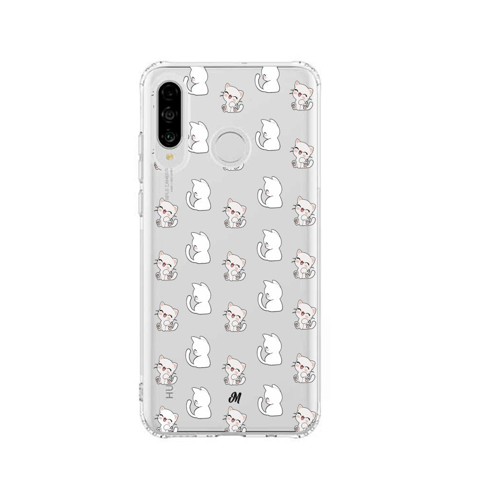 Case para Huawei P30 lite Little Cats - Mandala Cases