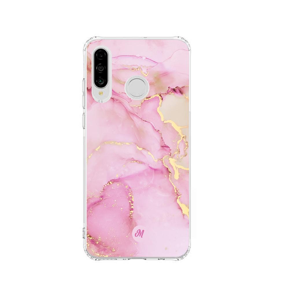 Cases para Huawei P30 lite Pink marble - Mandala Cases