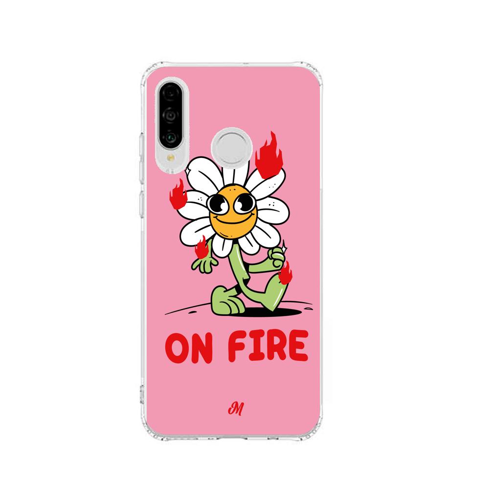 Cases para Huawei P30 lite ON FIRE - Mandala Cases