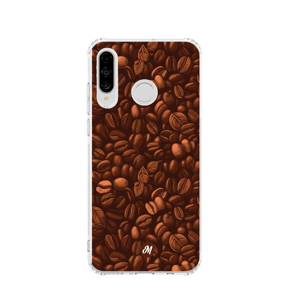 Cases para Huawei P30 lite Coffee - Mandala Cases