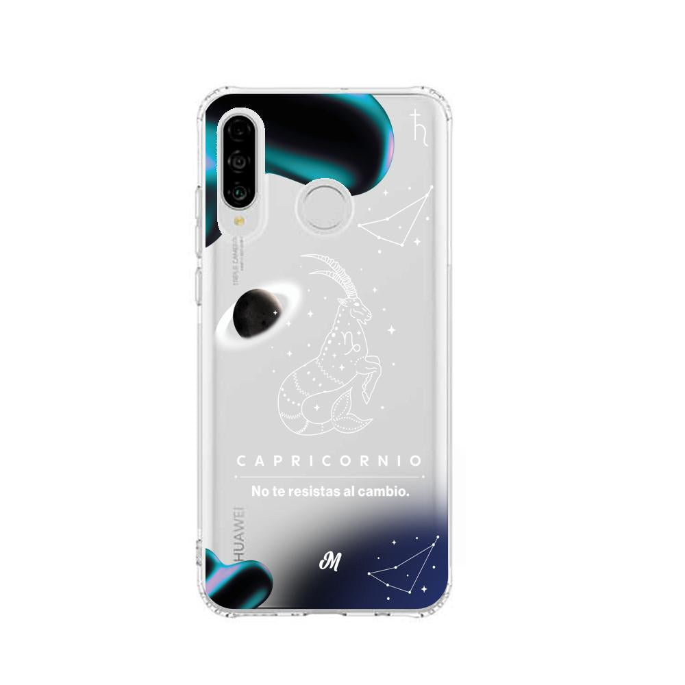 Cases para Huawei P30 lite CAPRICORNIO 24 TRANSPARENTE - Mandala Cases