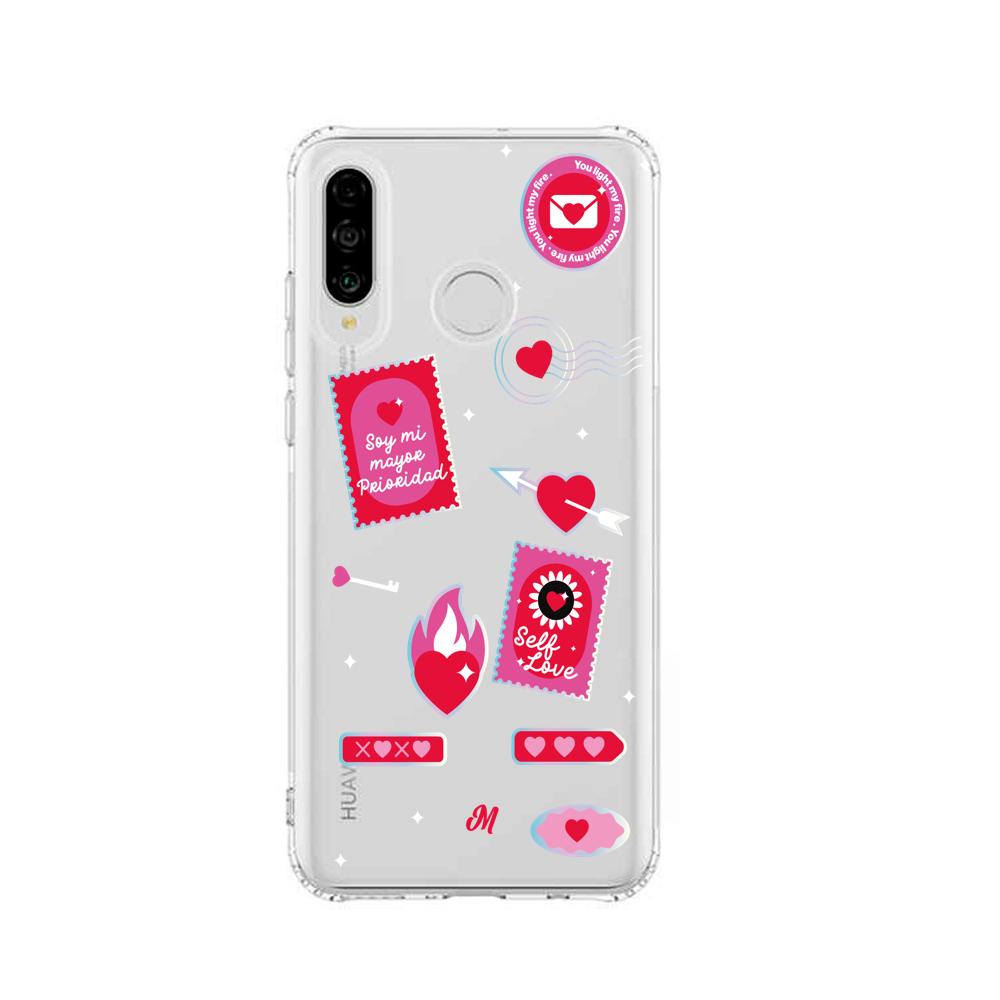 Cases para Huawei P30 lite Amor Interior - Mandala Cases