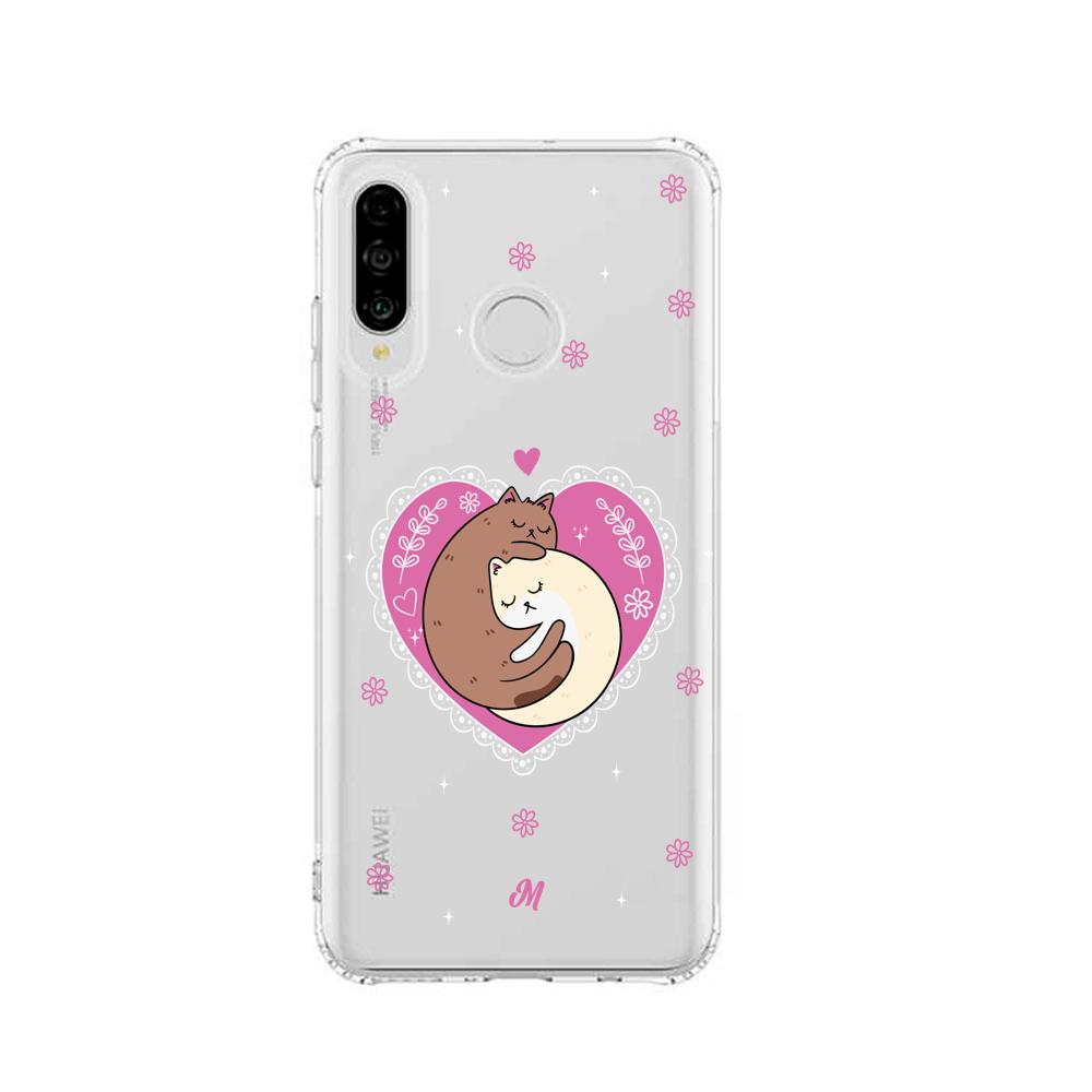 Cases para Huawei P30 lite Cat Amour - Mandala Cases