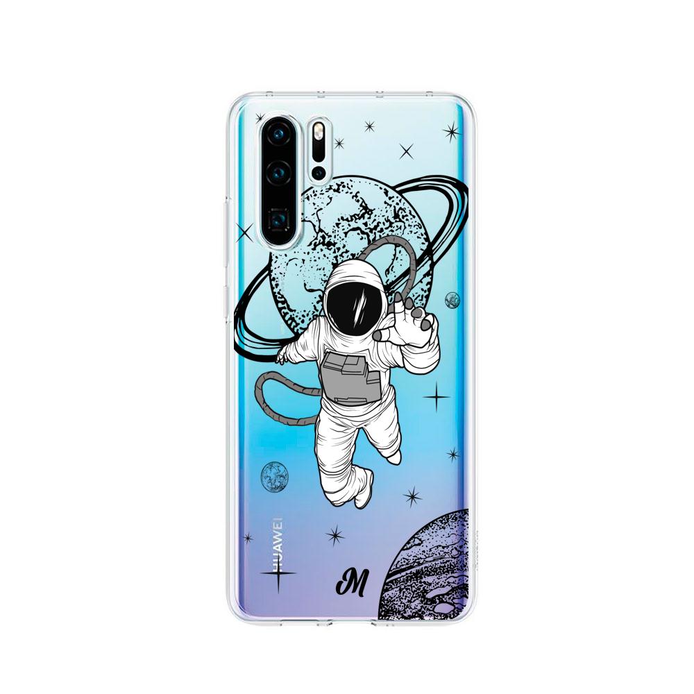 Case para Huawei P30 pro Funda Saturno Astronauta - Mandala Cases