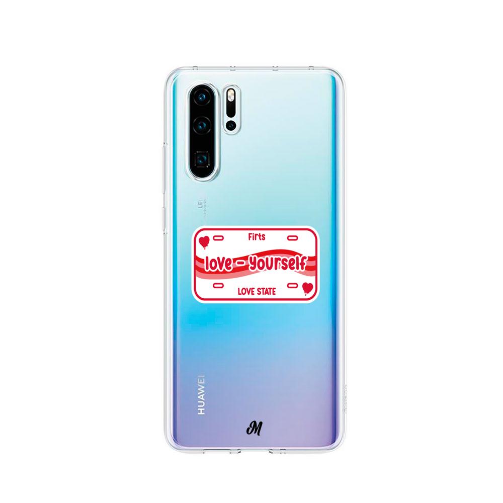 Case para Huawei P30 pro Love Yourself First - Mandala Cases