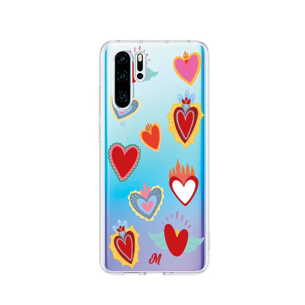 Case para Huawei P30 pro Corazón de Guadalupe - Mandala Cases