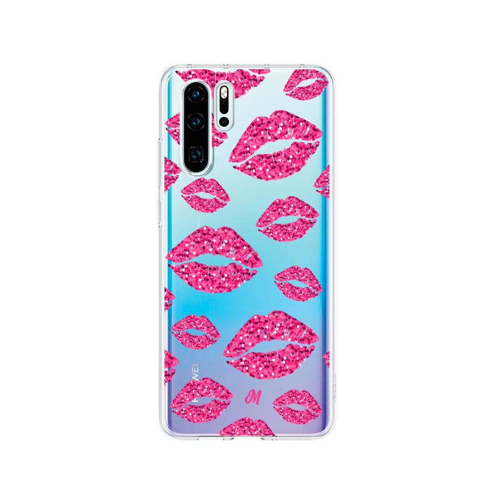 Case para Huawei P30 pro Glitter kiss - Mandala Cases