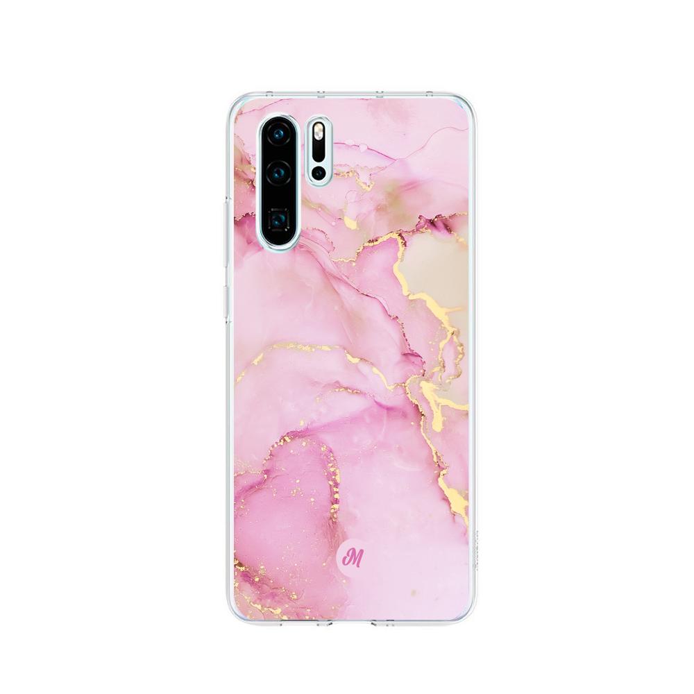 Cases para Huawei P30 pro Pink marble - Mandala Cases