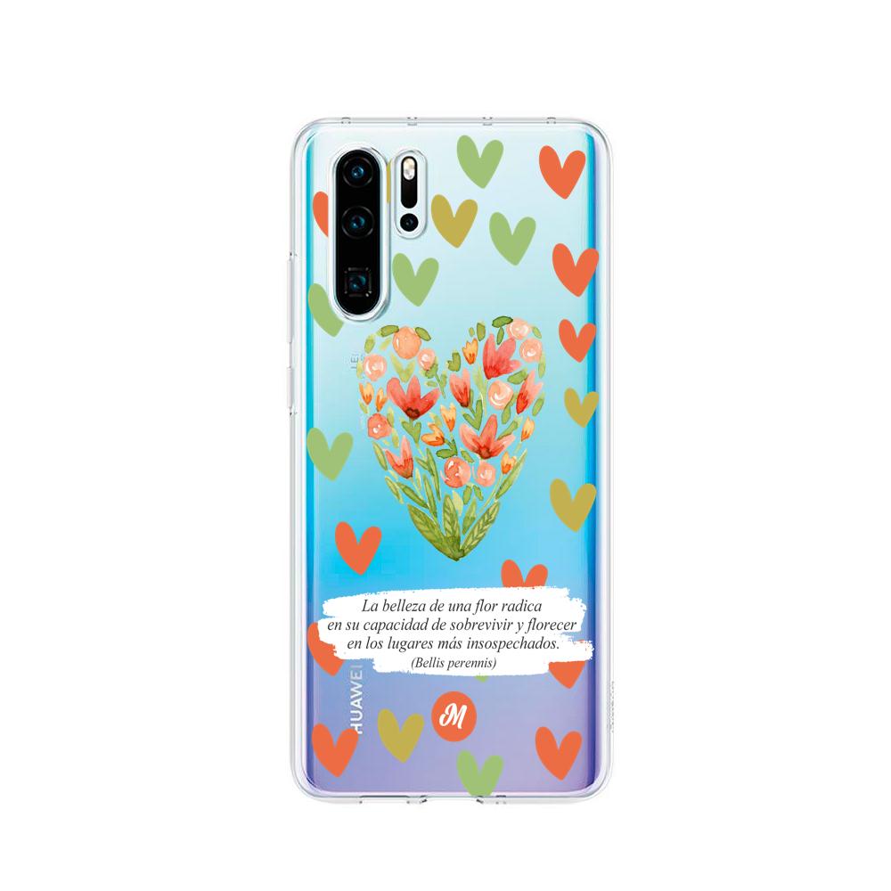 Cases para Huawei P30 pro Flores de colores - Mandala Cases