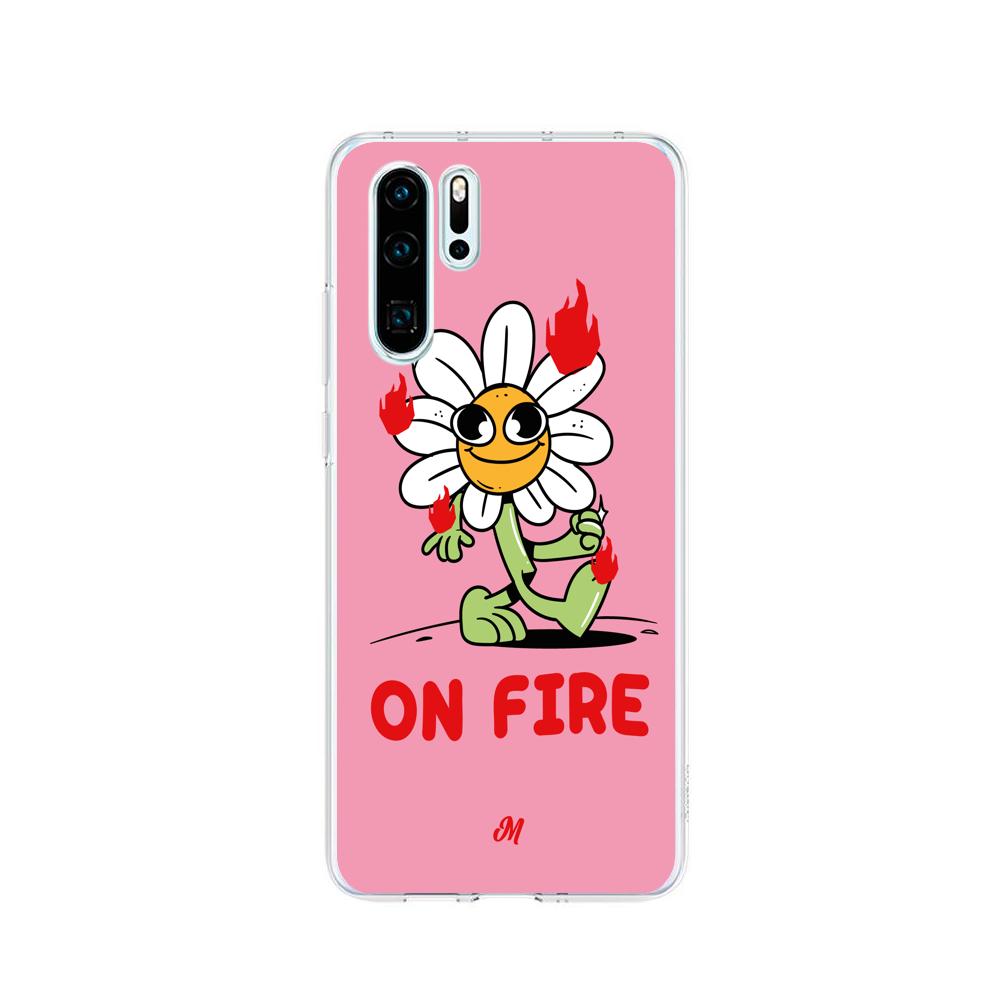 Cases para Huawei P30 pro ON FIRE - Mandala Cases