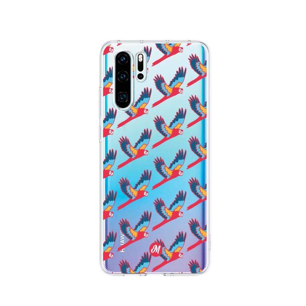 Cases para Huawei P30 pro Guacamayo escarlata - Mandala Cases