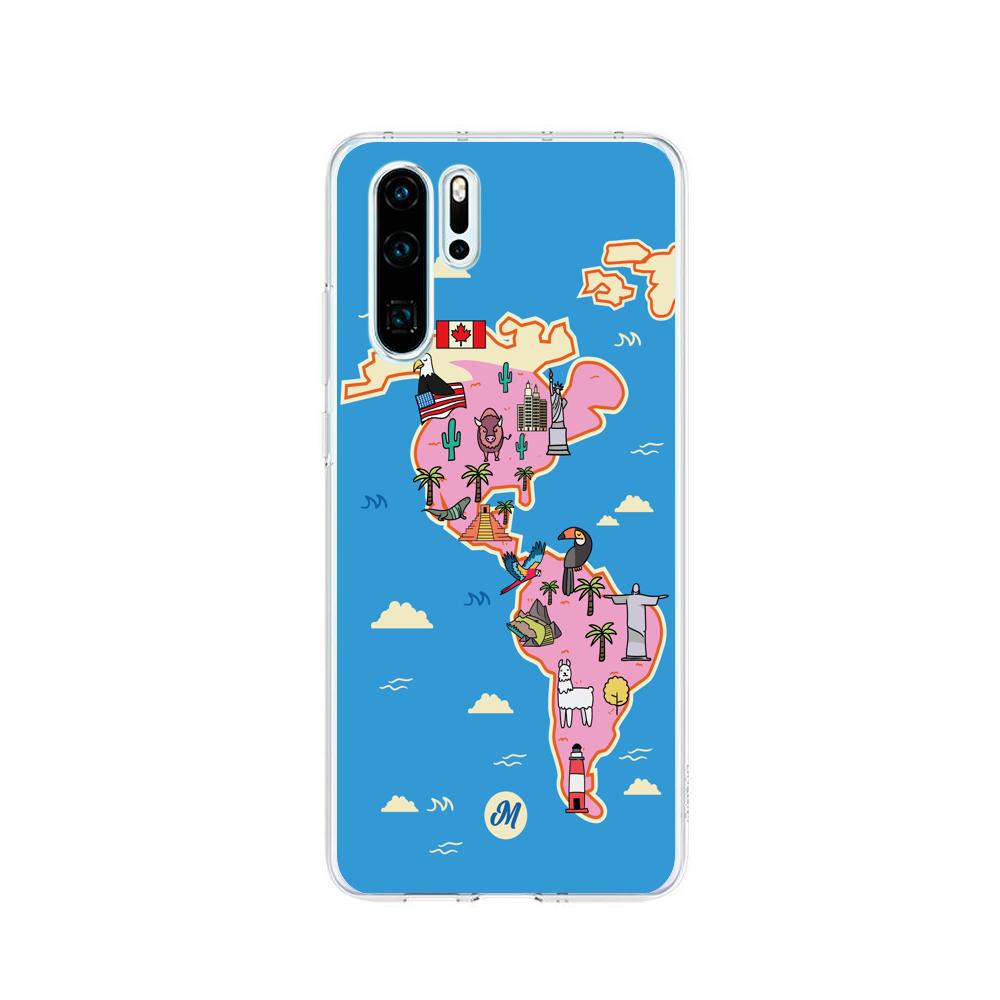 Cases para Huawei P30 pro America on the Road - Mandala Cases