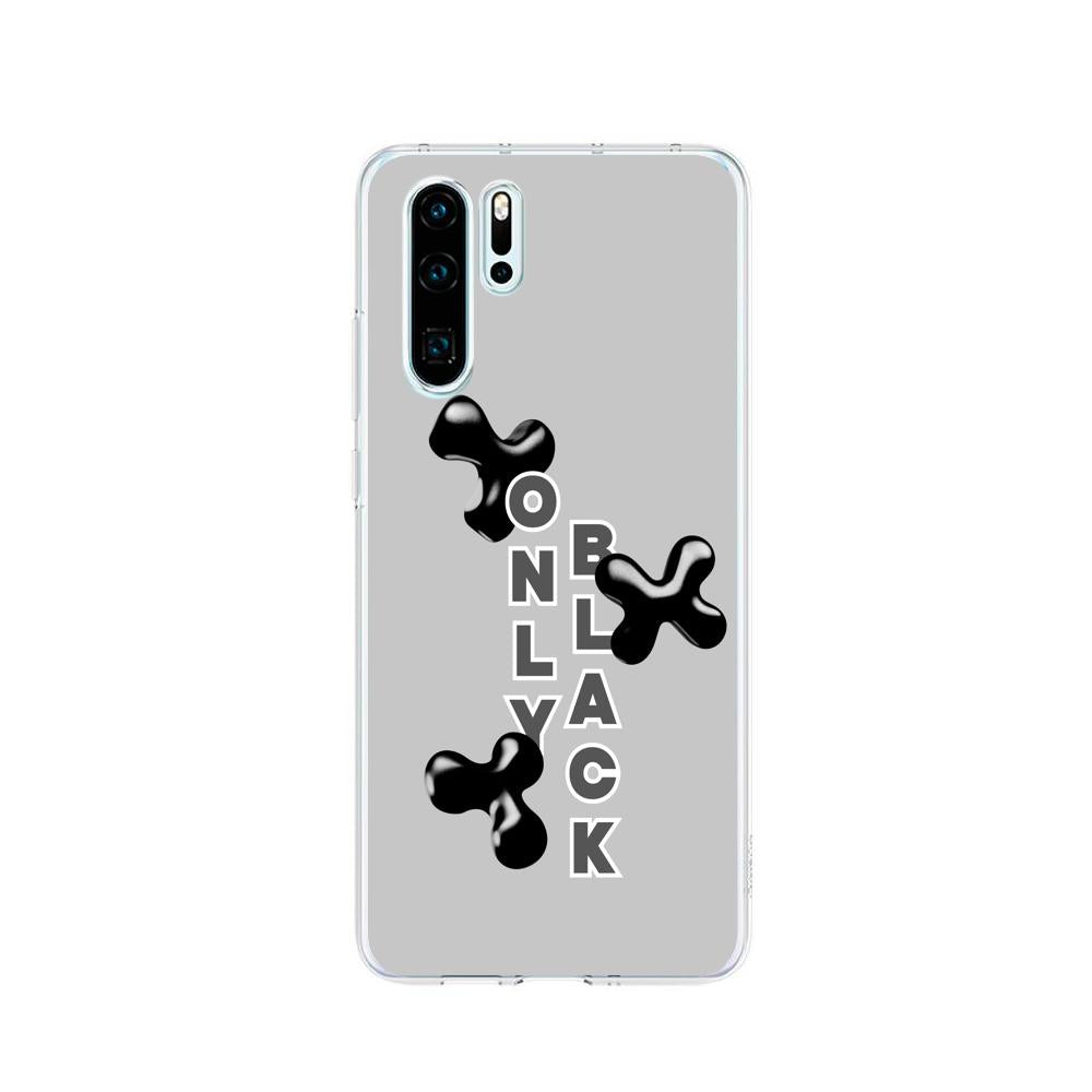 Cases para Huawei P30 pro ONLY BLACK - Mandala Cases