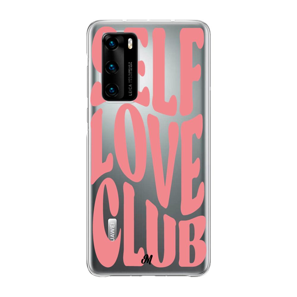Case para Huawei P40 Self Love Club Pink - Mandala Cases