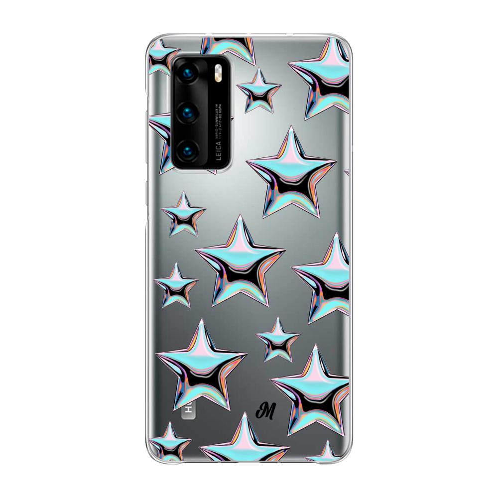 Case para Huawei P40 Estrellas tornasol  - Mandala Cases