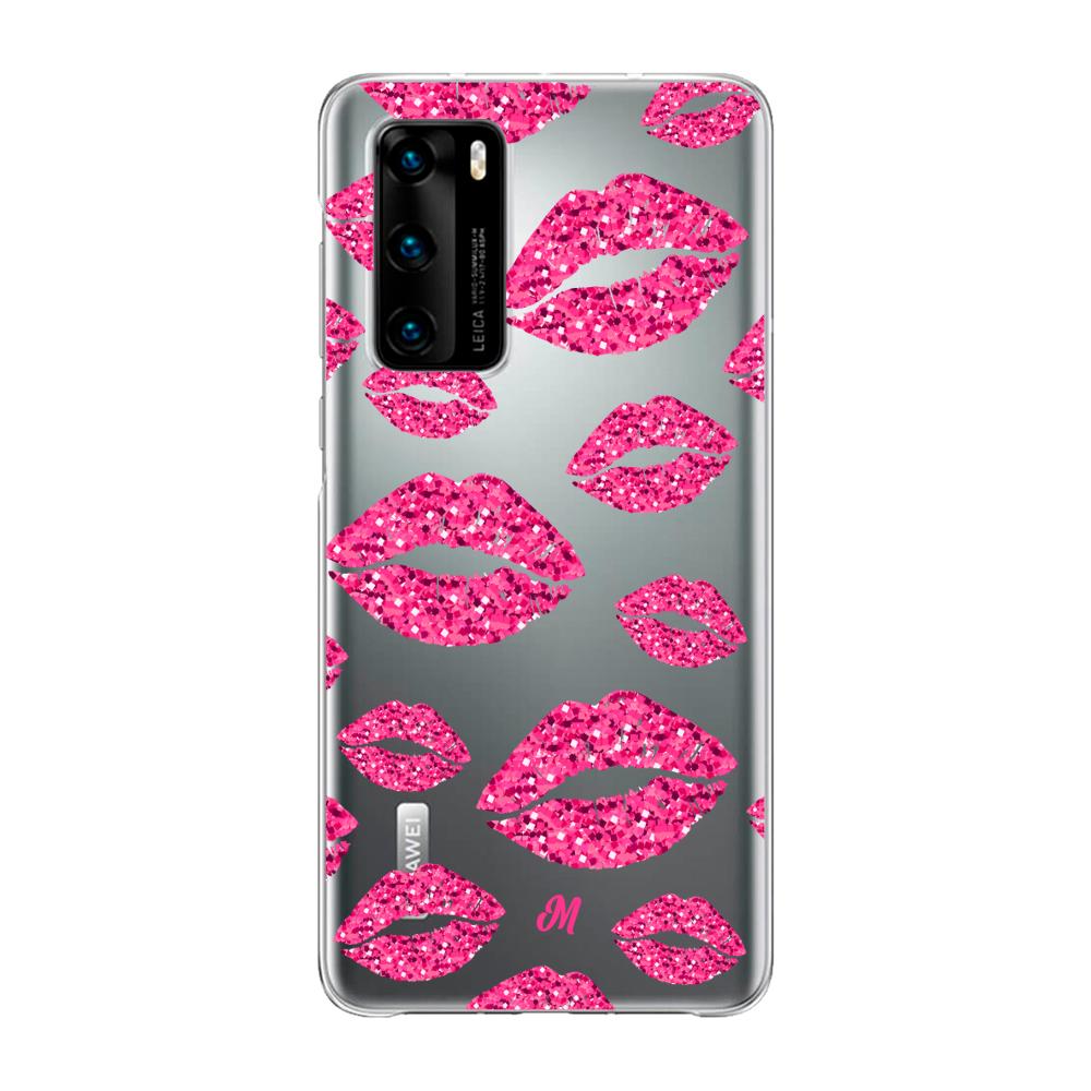 Case para Huawei P40 Glitter kiss - Mandala Cases