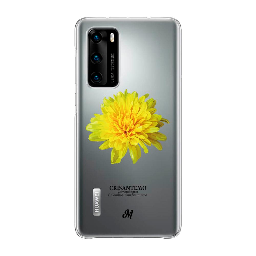 Case para Huawei P40 Crisantemo - Mandala Cases