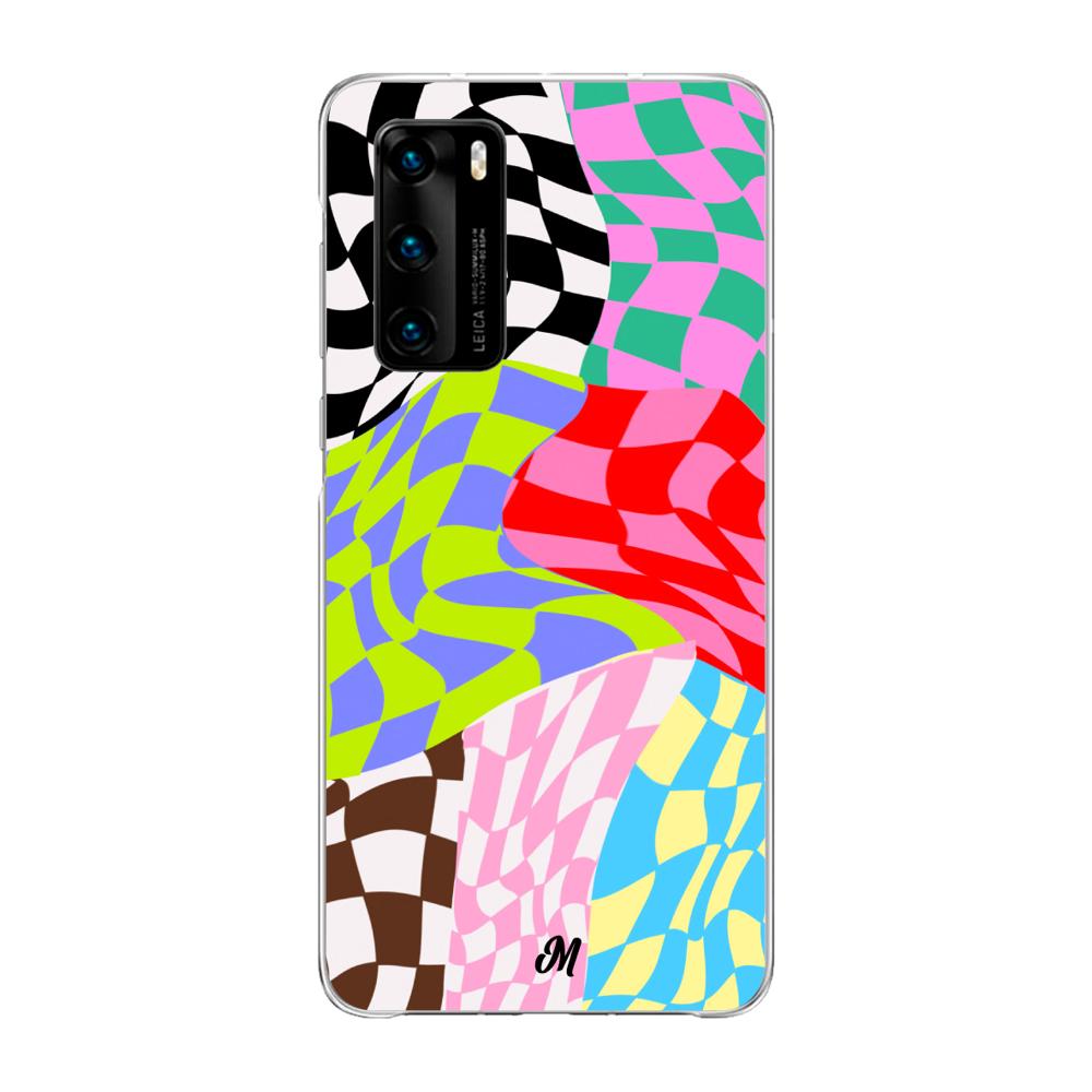 Case para Huawei P40 texturas  - Mandala Cases