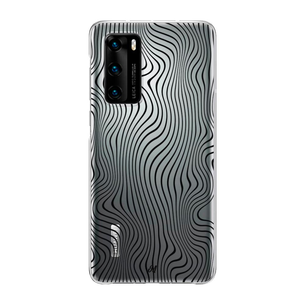 Case para Huawei P40 patron movimiento - Mandala Cases