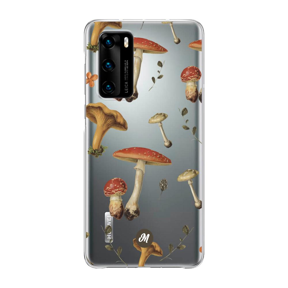 Cases para Huawei P40 Mushroom texture - Mandala Cases