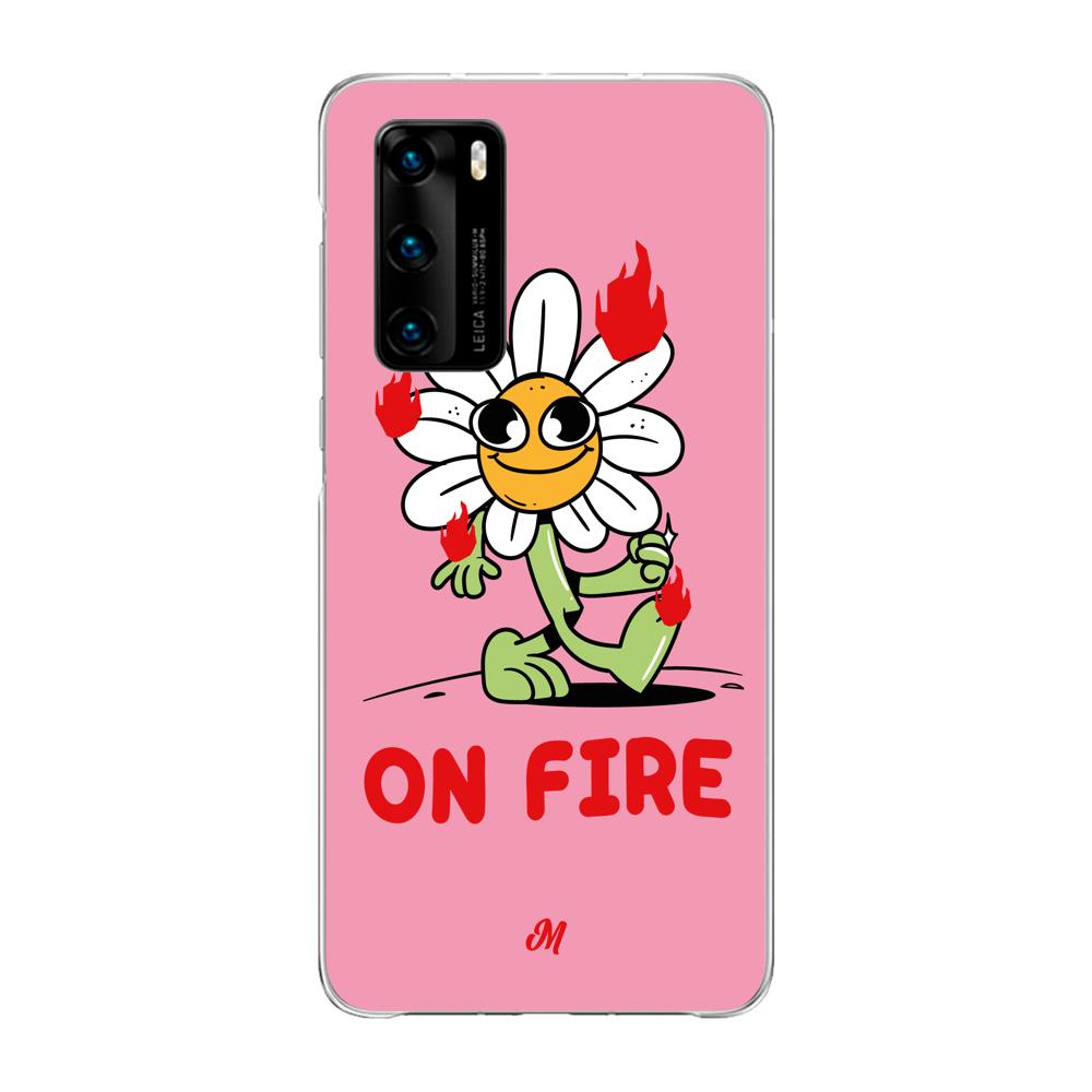 Cases para Huawei P40 ON FIRE - Mandala Cases
