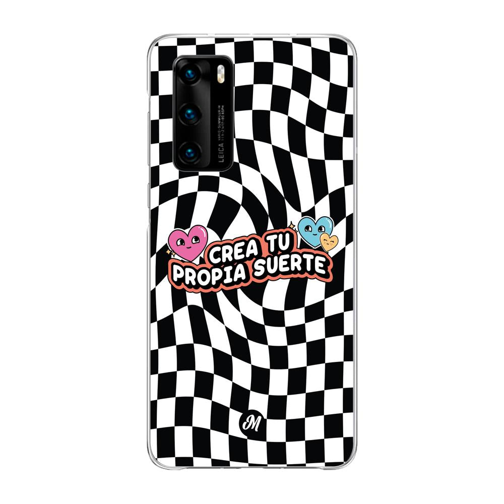 Cases para Huawei P40 Crea tu suerte - Mandala Cases