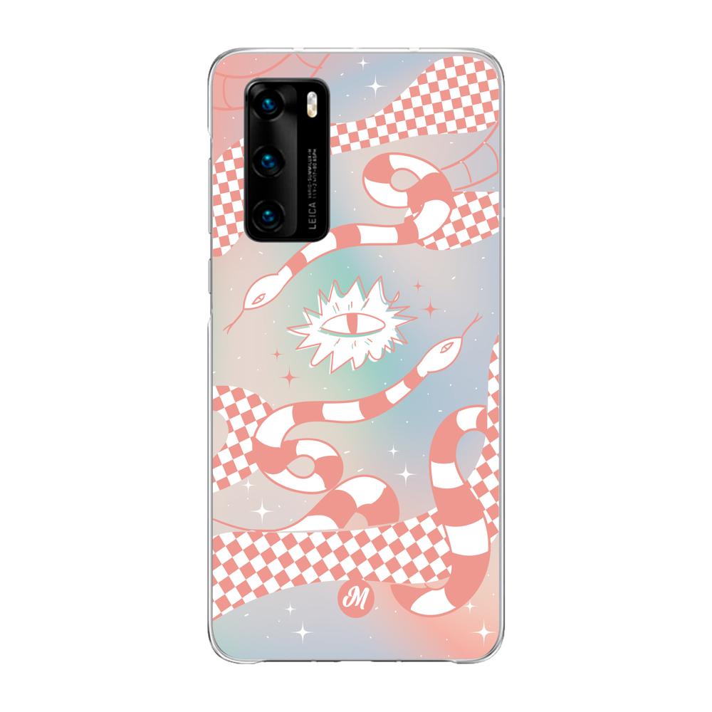 Cases para Huawei P40 Ojo de serpiente - Mandala Cases