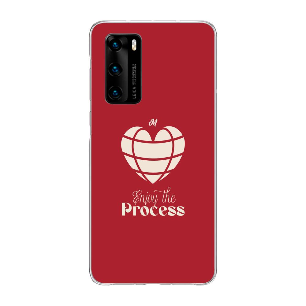 Cases para Huawei P40 ENJOY THE PROCESS - Mandala Cases