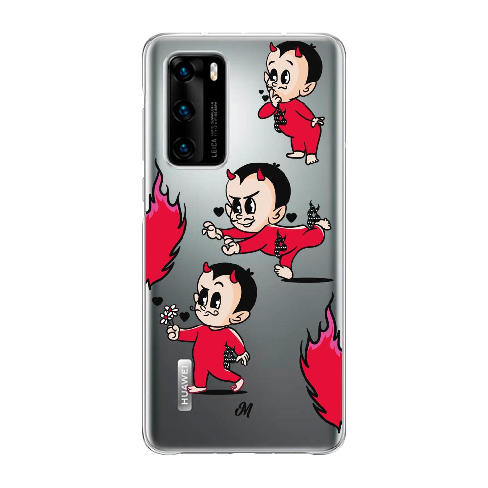 Cases para Huawei P40 DIABLO ENAMORADO - Mandala Cases