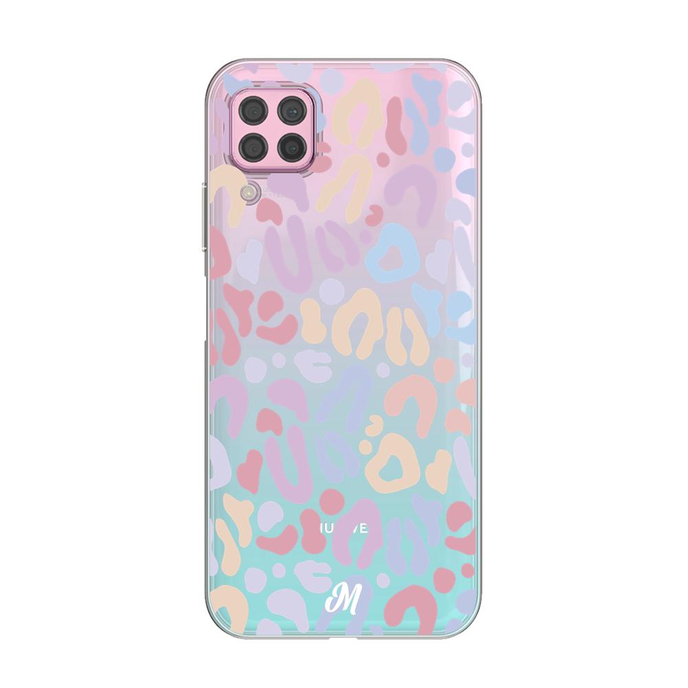 Case para Huawei P40 lite Funda Colorful Spots  - Mandala Cases