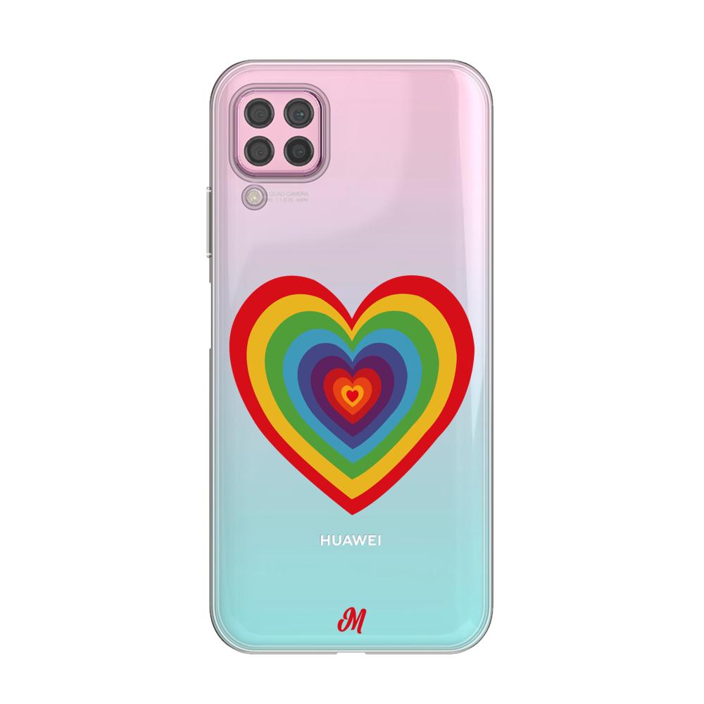 Case para Huawei P40 lite Amor y Paz - Mandala Cases