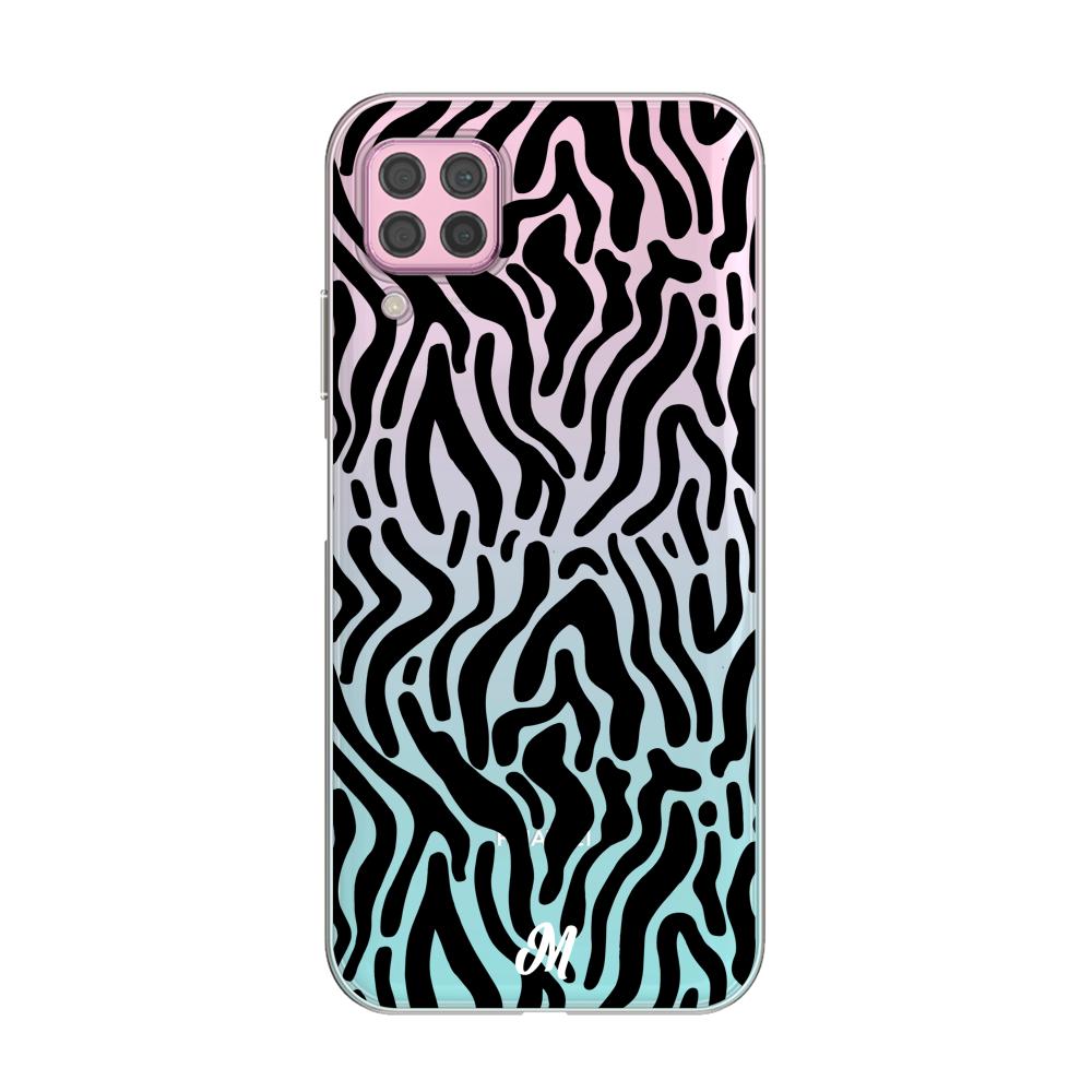 Case para Huawei P40 lite Líneas Oscuras - Mandala Cases