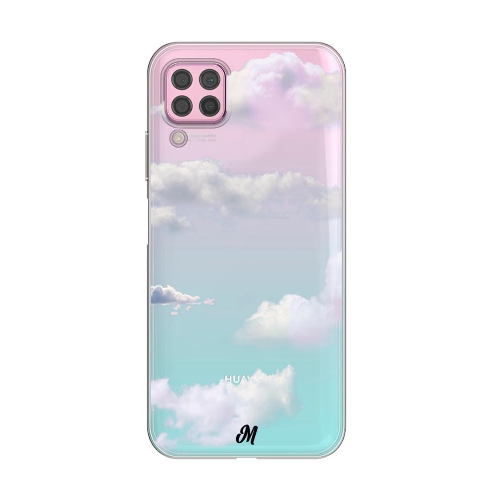 Case para Huawei P40 lite Nubes Lila-  - Mandala Cases