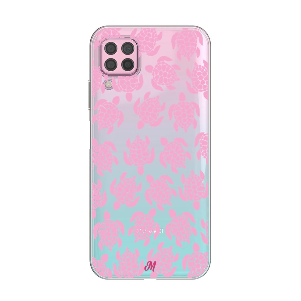 Case para Huawei P40 lite Tortugas rosa - Mandala Cases