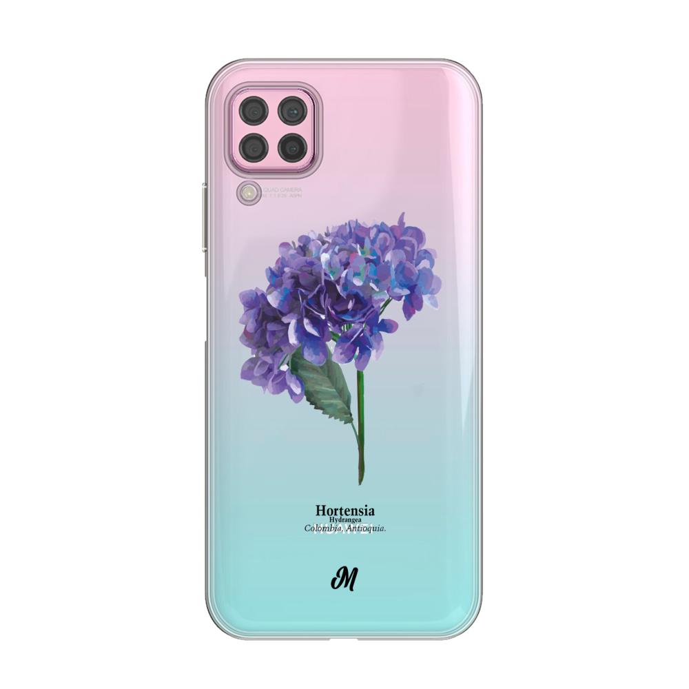 Case para Huawei P40 lite Hortensia lila - Mandala Cases