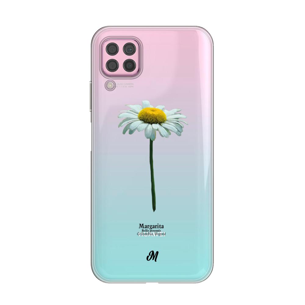 Case para Huawei P40 lite Margarita solitaria - Mandala Cases