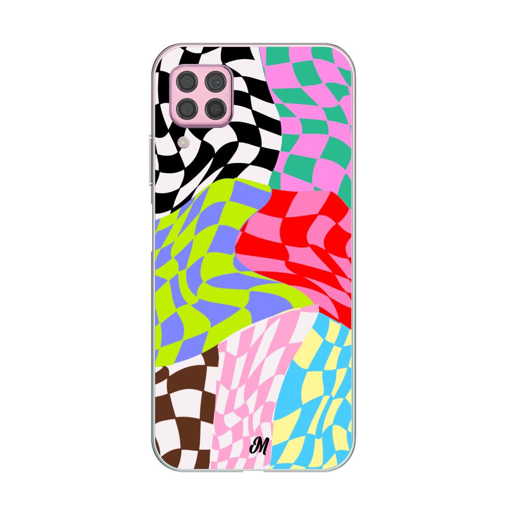 Case para Huawei P40 lite texturas  - Mandala Cases