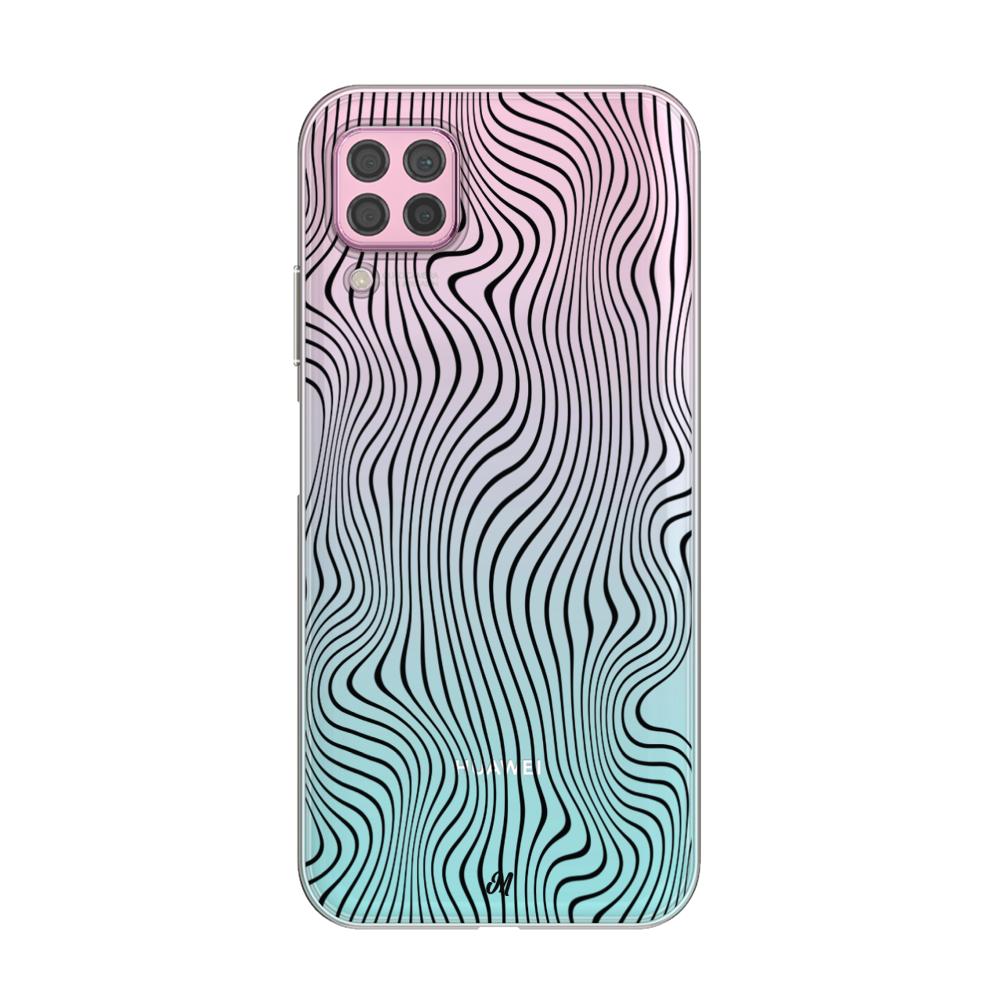 Case para Huawei P40 lite patron movimiento - Mandala Cases