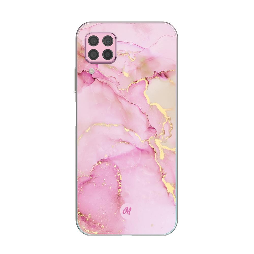 Cases para Huawei P40 lite Pink marble - Mandala Cases