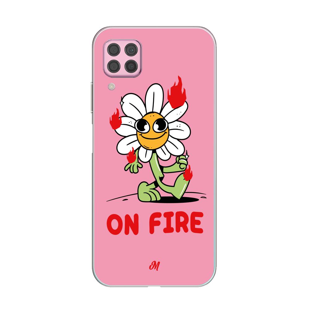 Cases para Huawei P40 lite ON FIRE - Mandala Cases