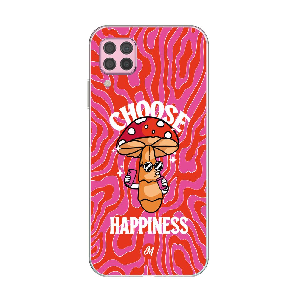 Cases para Huawei P40 lite Choose happiness - Mandala Cases