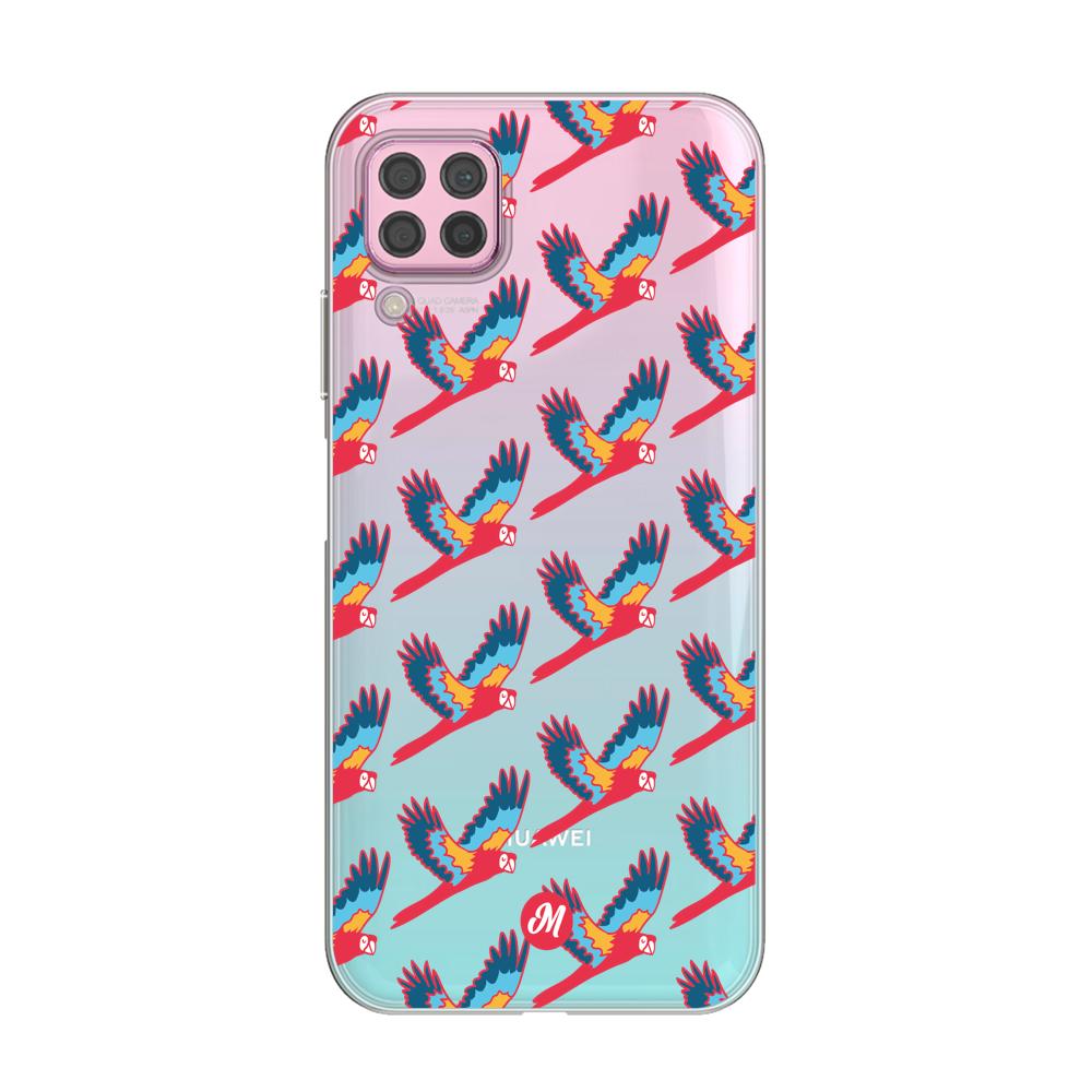 Cases para Huawei P40 lite Guacamayo escarlata - Mandala Cases