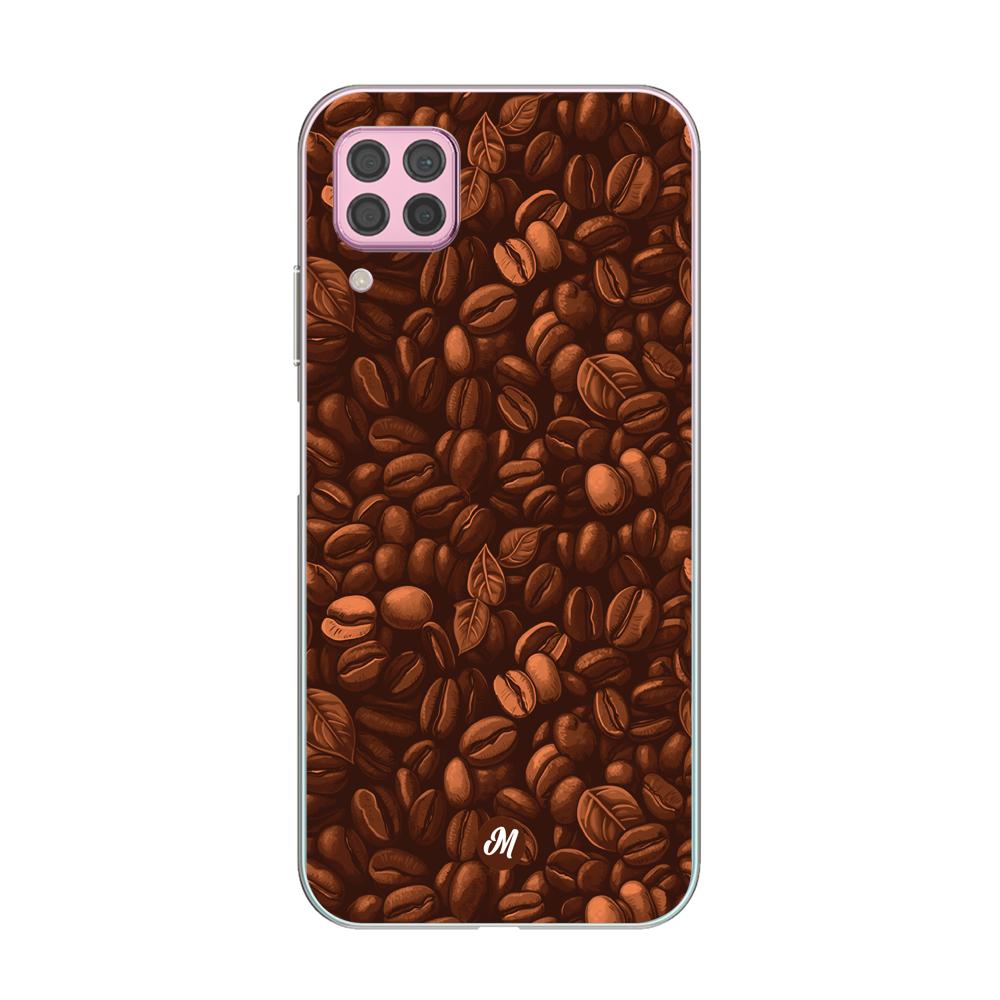 Cases para Huawei P40 lite Coffee - Mandala Cases