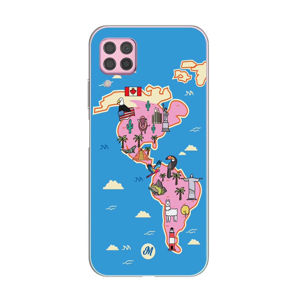 Cases para Huawei P40 lite America on the Road - Mandala Cases