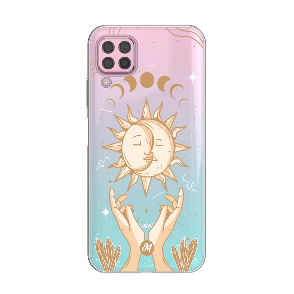 Cases para Huawei P40 lite Energía de Sol y luna  - Mandala Cases