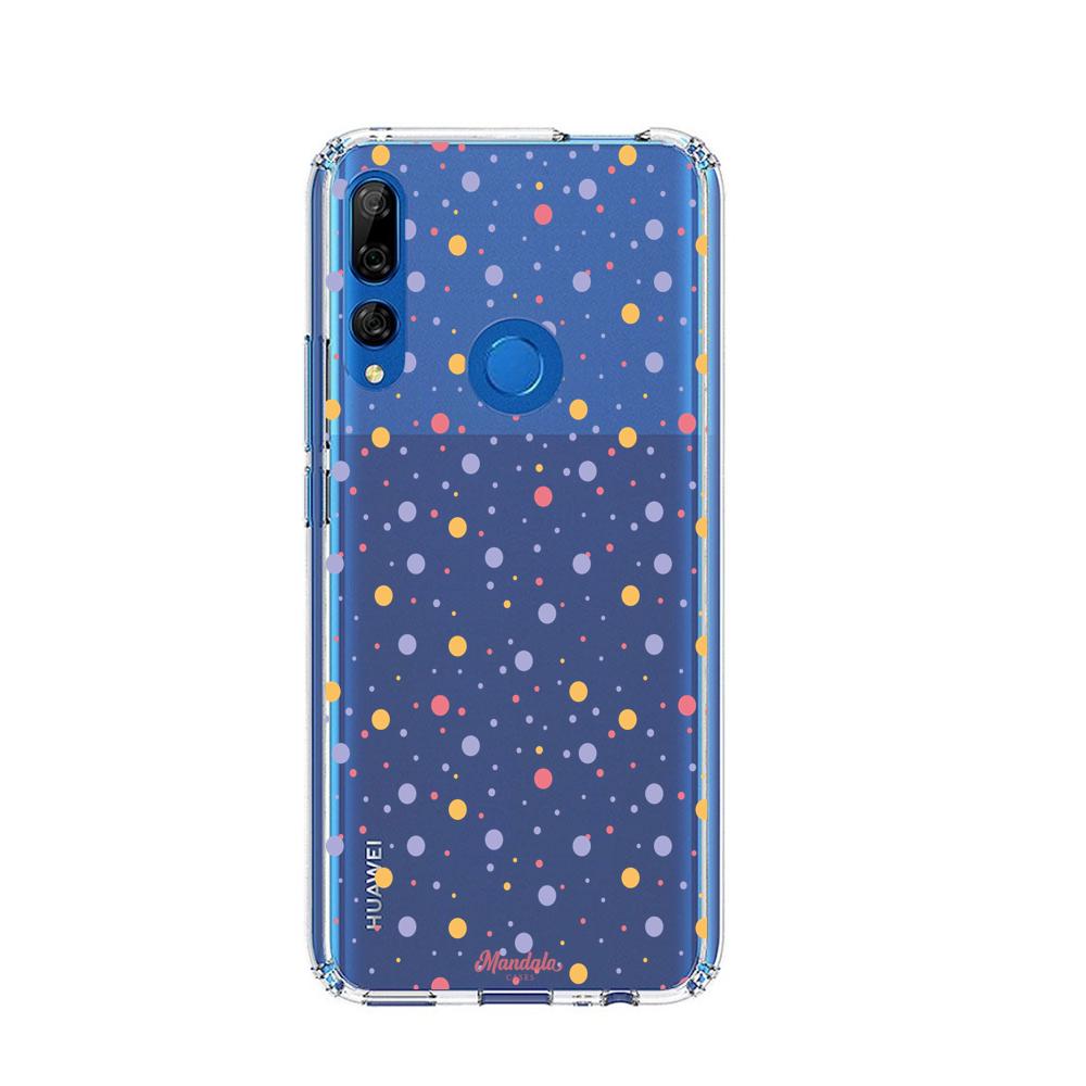 Case para Huawei Y9 2019 puntos de coloridos-  - Mandala Cases