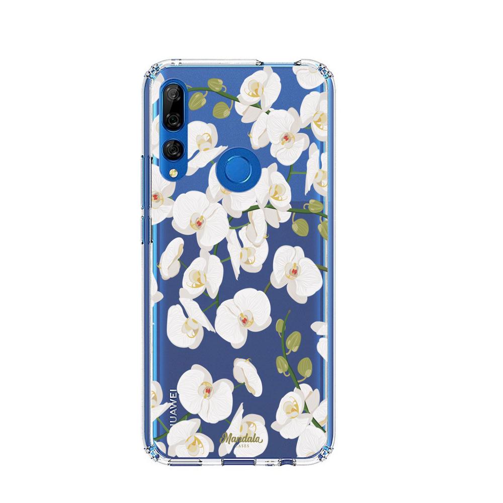 Case para Huawei Y9 2019 Funda Orquídeas  - Mandala Cases